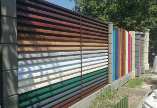 Забор жалюзи под дерево Орех в г. Казахстане